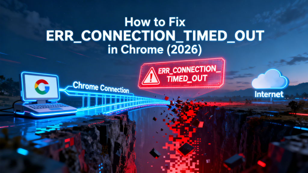 ERR_CONNECTION_TIMED_OUT