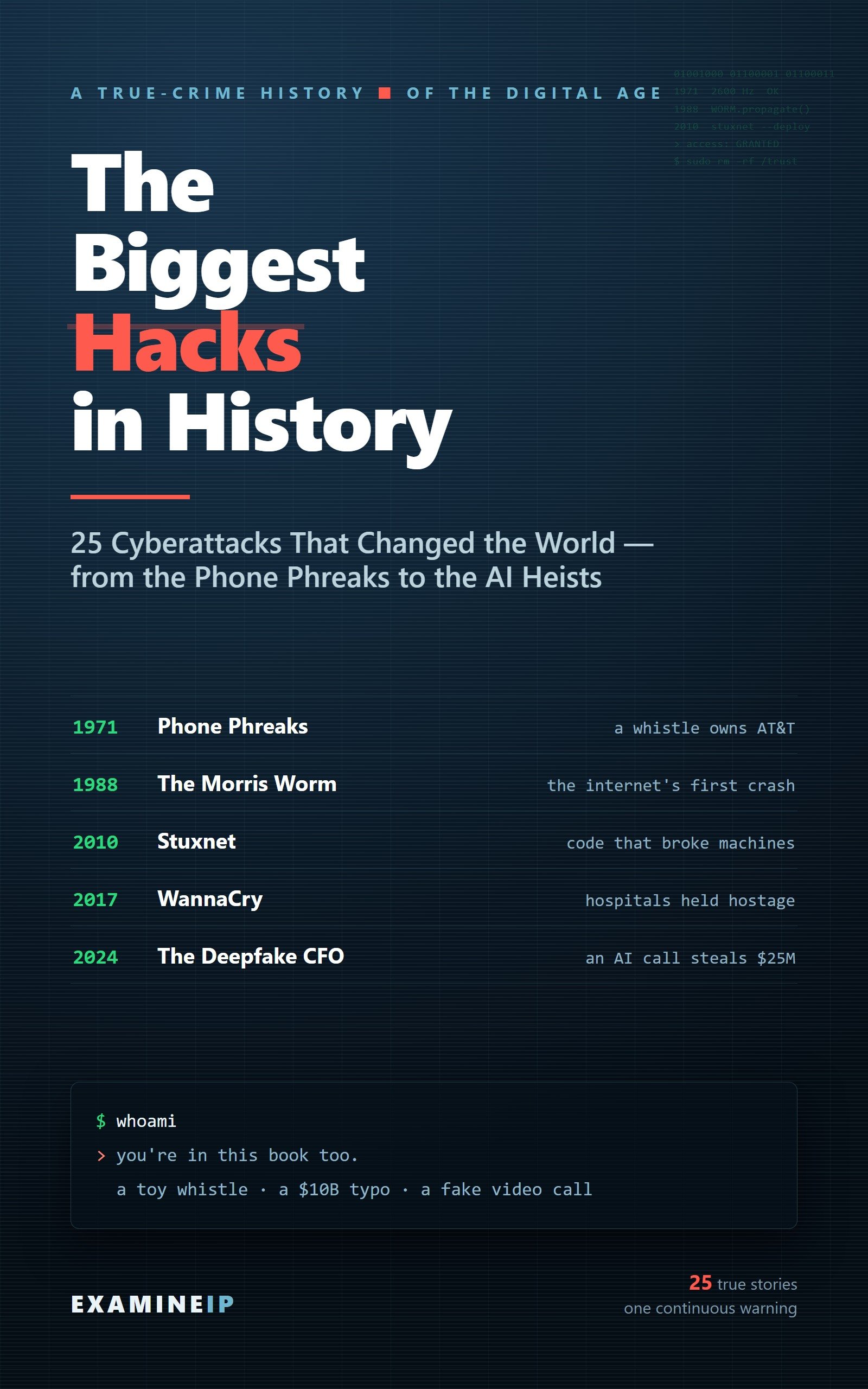 The Biggest Hacks in History book cover